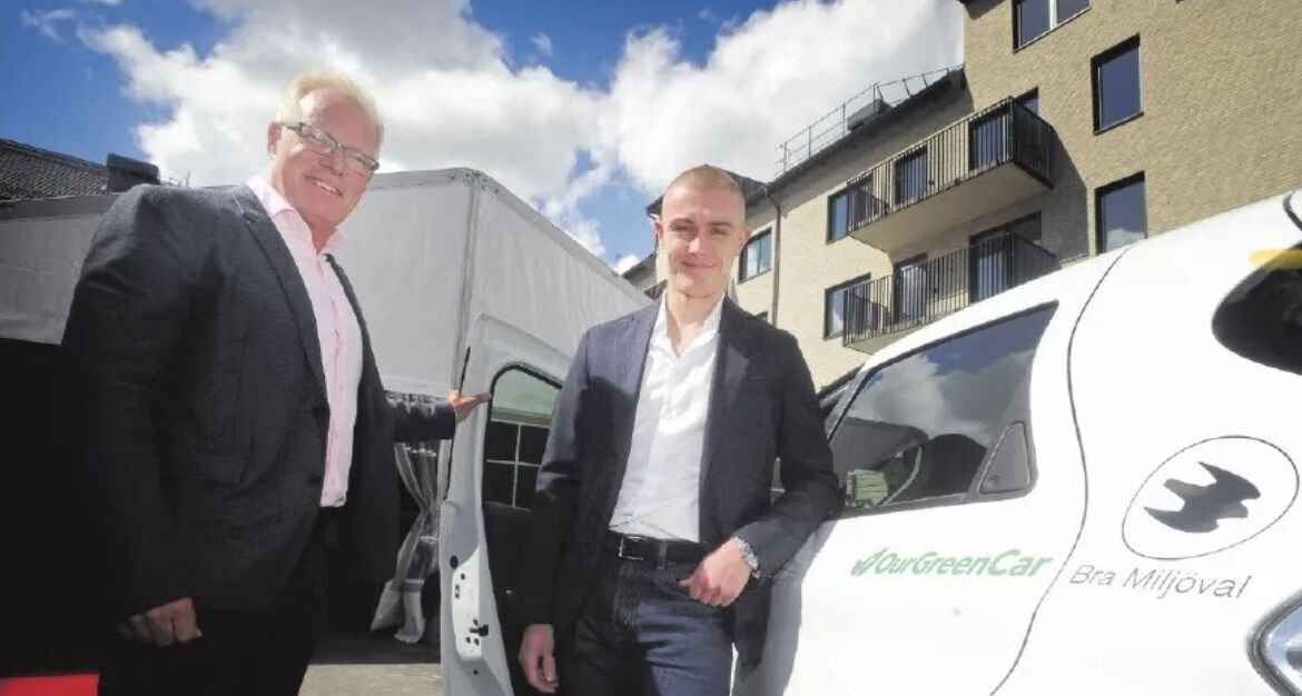 OurGreenCar etablerar bilpool i Landvetter åt Förbo